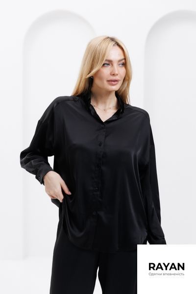 Рубашка черная RA-S-02-S-XL фото