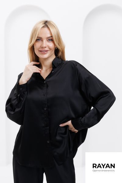 Рубашка черная RA-S-02-S-XL фото