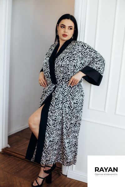 Халат макси &laquo;Жозефина&raquo; RA-HA-2-XS-XL фото