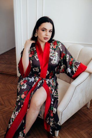 Халат максі &laquo;Саторі&raquo; RA-HM-3-XS-XL фото
