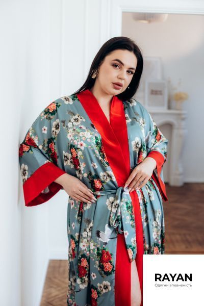 Халат макси &laquo;Сакура&raquo; RA-HM-4-XS-XL фото