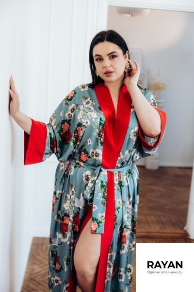 Халат макси &laquo;Сакура&raquo; RA-HM-4-XS-XL фото
