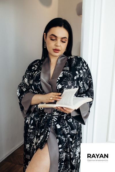Халат максі &laquo;Флоренція&raquo; RA-HM-5-XS-XL фото
